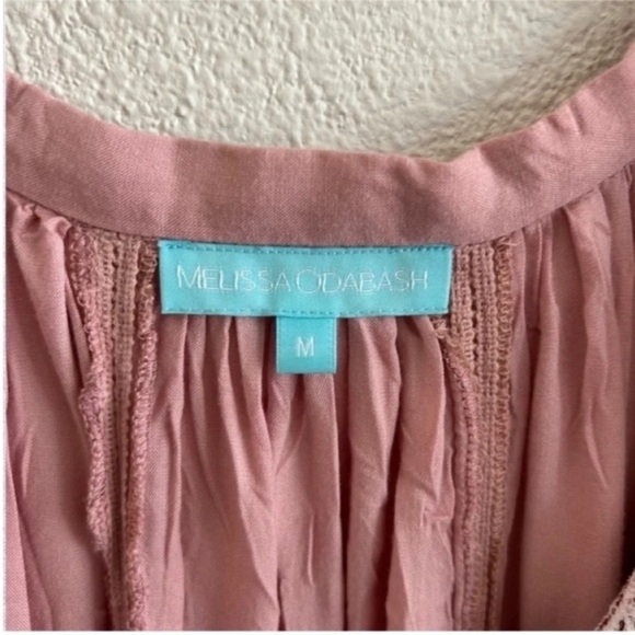 Melissa Odabash Nadja Embroidered Kaftan Mini Dress - Picture 5 of 6